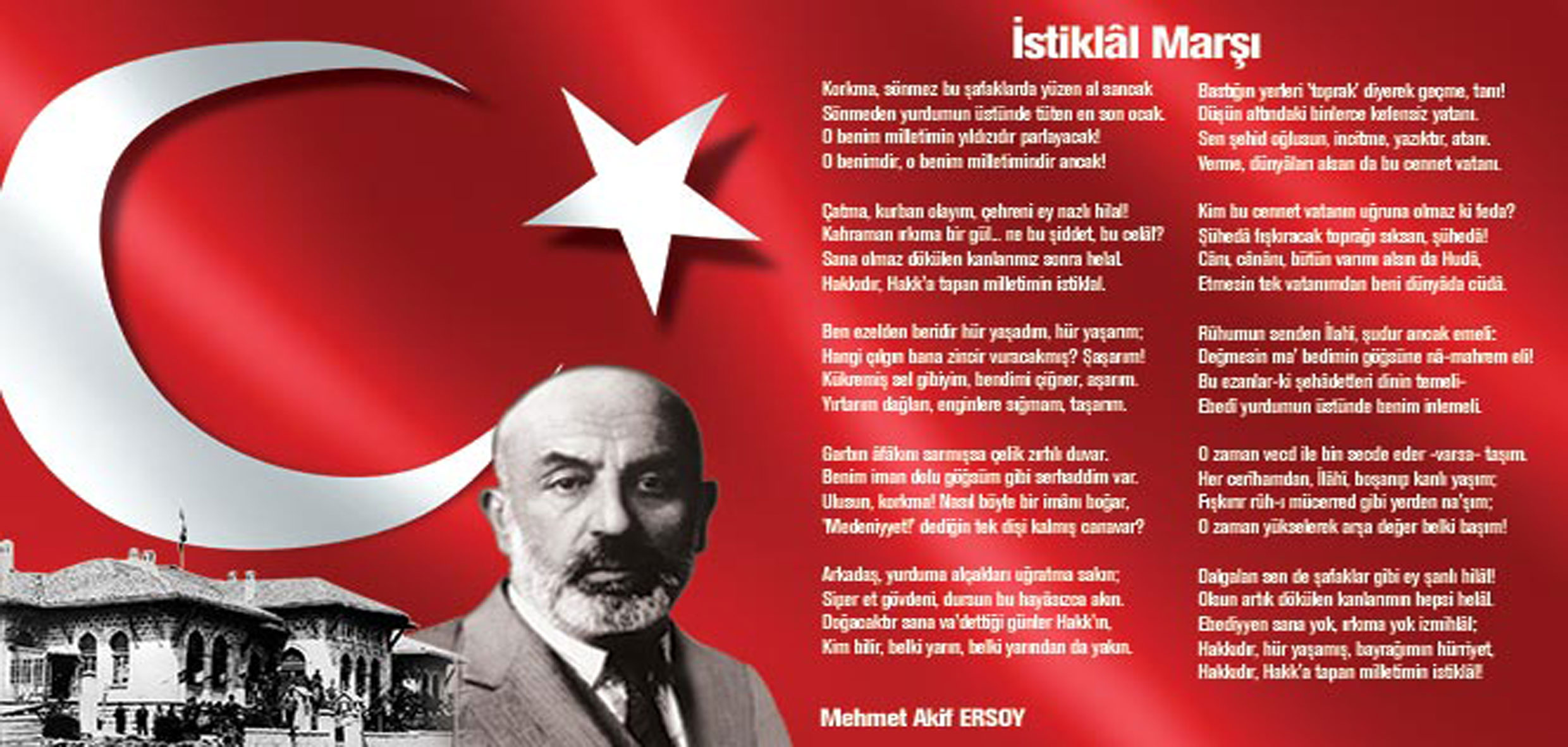 12 Mart İstiklâl Marşı’nın Kabulü Ve Mehmet Âkif Ersoy'u Anma Günü Mesajı